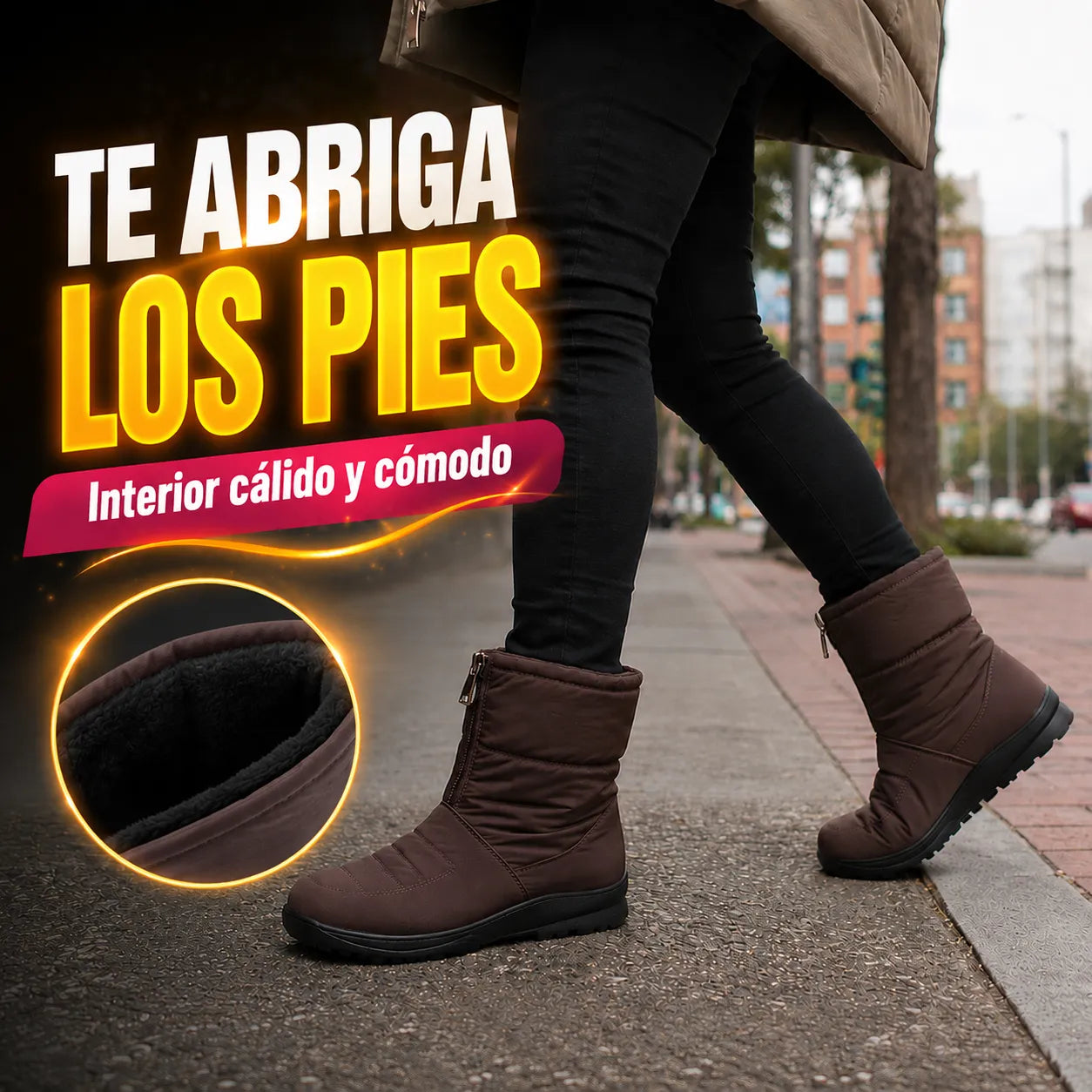 💃Botas Renova térmicas ortopédicas impermeables✨🥾