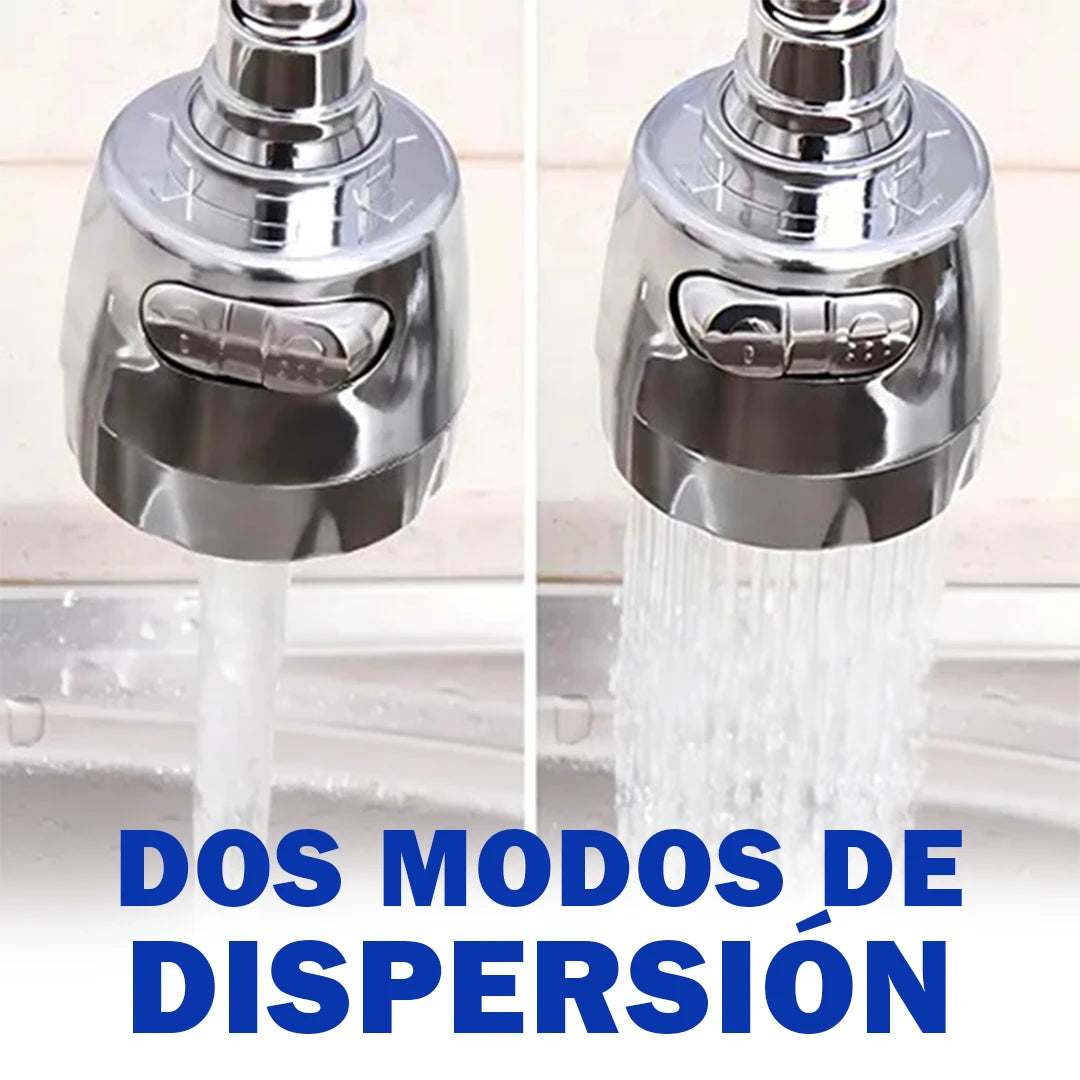 ADAPTADOR DE GRIFO AHORRADOR DE AGUA GIRATORIO🚿👌 ⭐⭐⭐⭐⭐