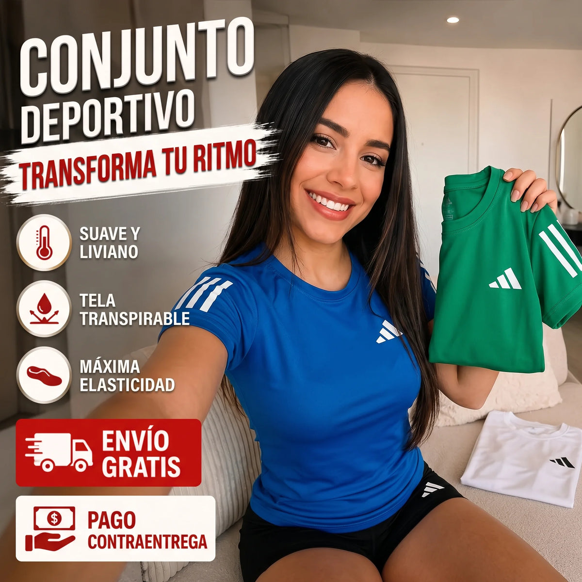 🏋️‍♀️Conjunto Deportivo Fresh Urban Mujer🏃‍♀️