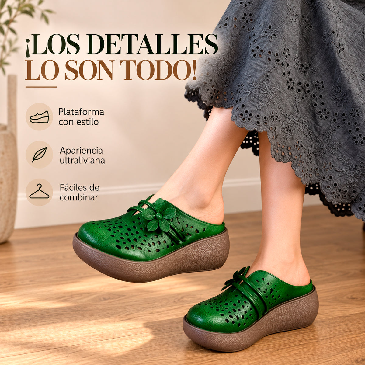 💃Suecos premium ultralivianos con plataforma.✨🔥