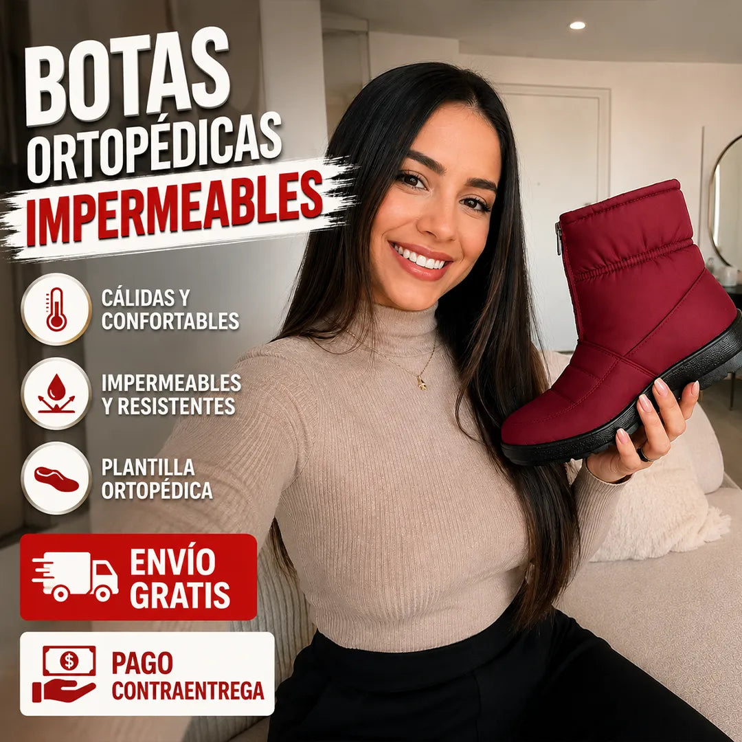 💃Botas Renova térmicas ortopédicas impermeables✨🥾