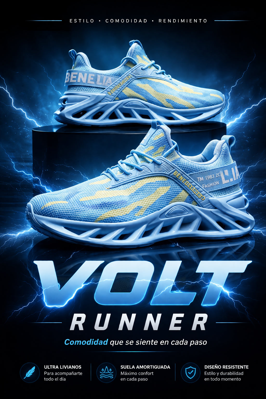 🔥Tenis importados VOLT RUNNER🔥⭐⭐⭐⭐⭐