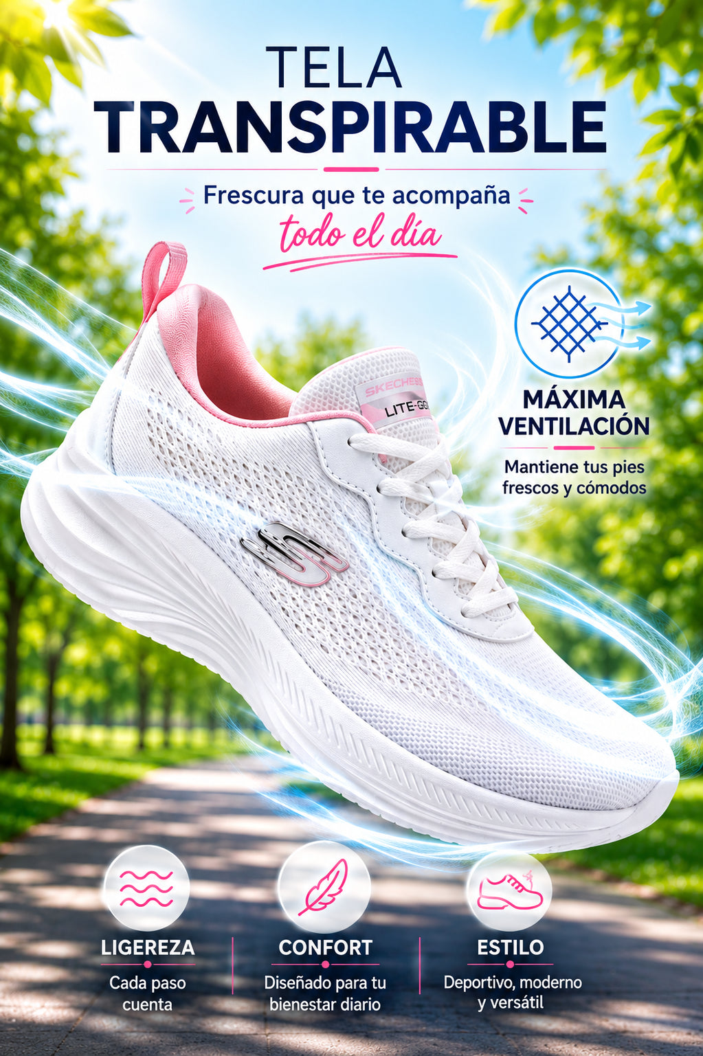 ✨Zapatos Skechers Ultra Confort Dama👣