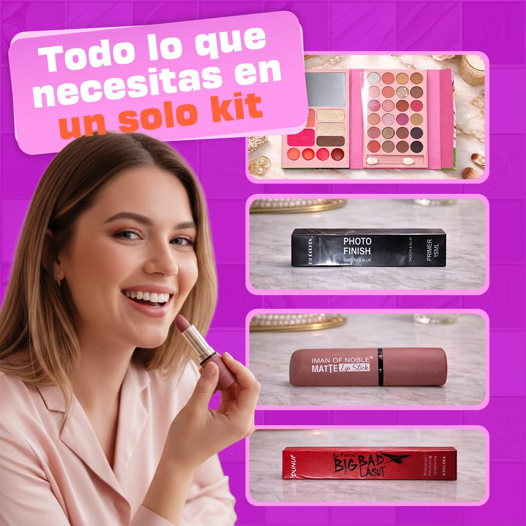 🌟Kit 15 productos maquillaje😍💄⭐⭐⭐⭐⭐